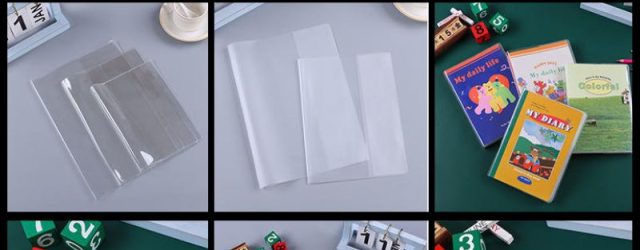 Contoh sampul plastik buku bening berkualitas dari pabrik Fertoni Plastik