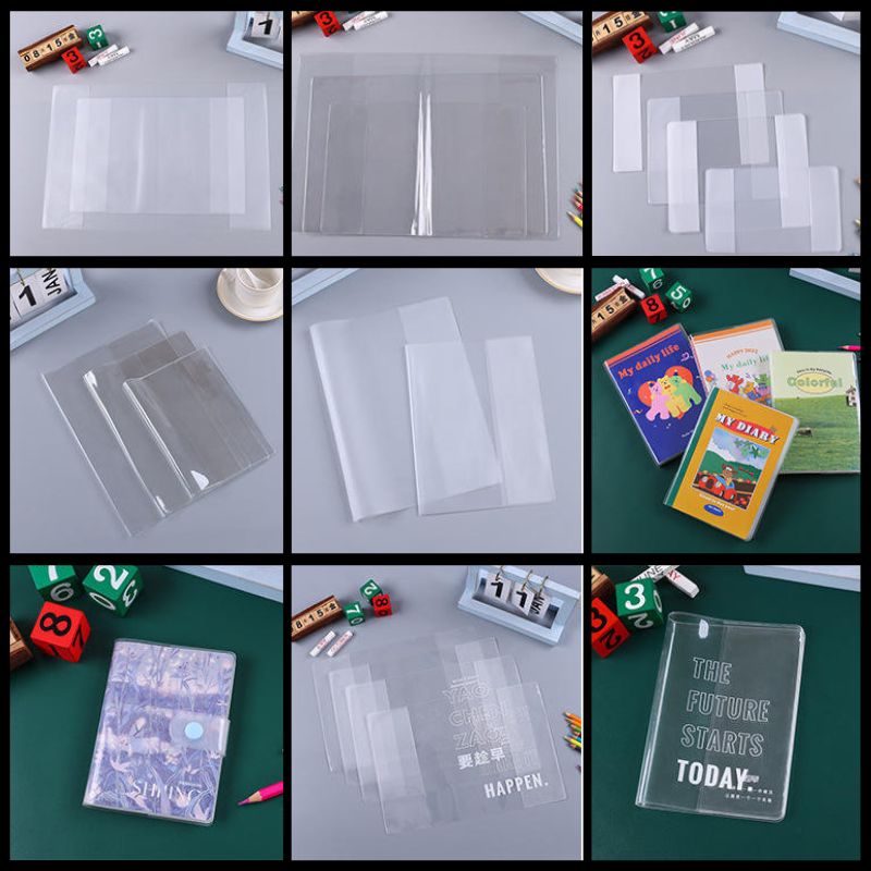 Contoh sampul plastik buku bening berkualitas dari pabrik Fertoni Plastik